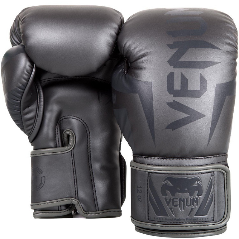 Боксерські рукавиці Venum Elite Boxing Gloves Grey купити за